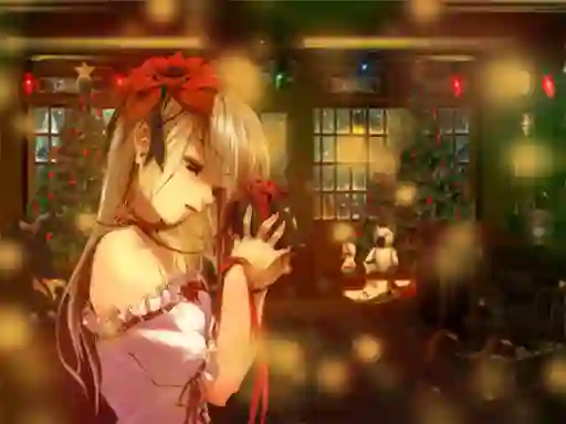 遊戲Anime Christmas Jigsaw Puzzle 2在線