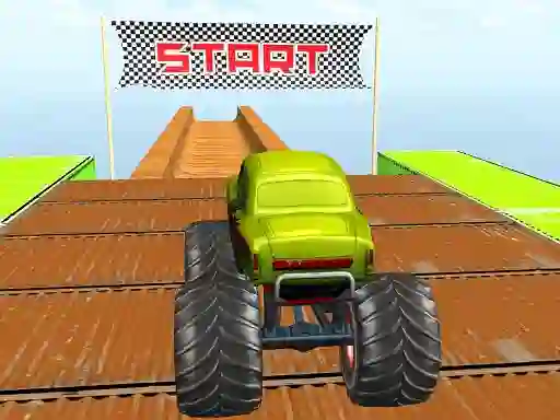 遊戲Mega ramp Monster truck在線