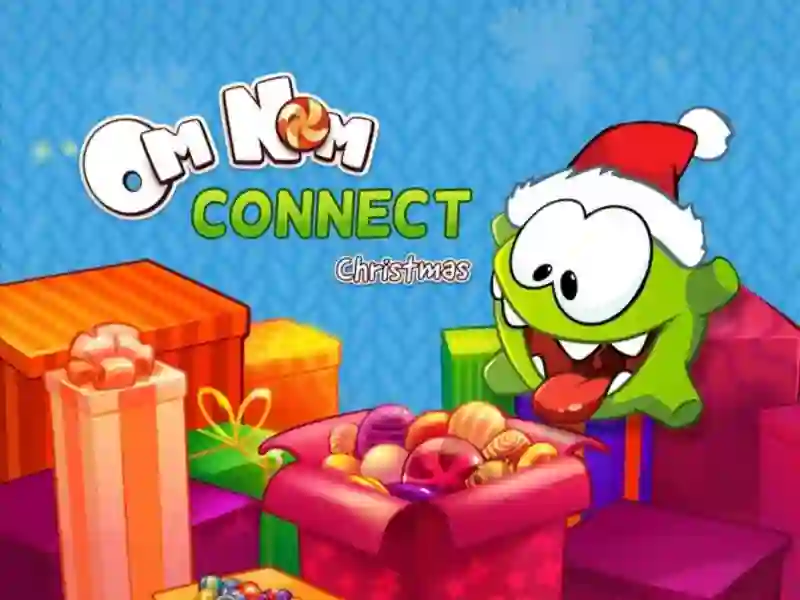遊戲Om Nom Connect Christmas在線