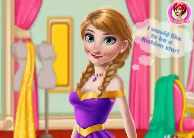 遊戲Ice Princess Modeling Carrer在線
