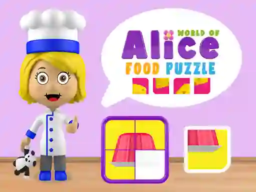 遊戲World of Alice Food Puzzle在線
