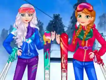 遊戲Princesses At Ski在線