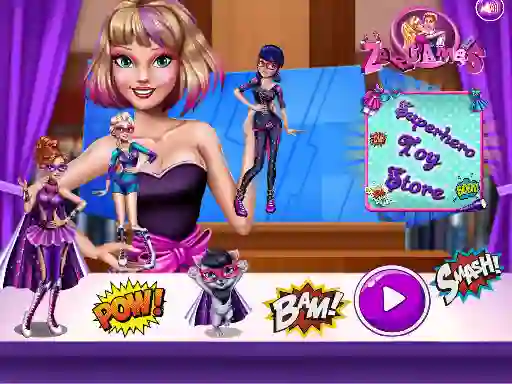 遊戲Superhero Toy Shop在線