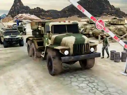 遊戲Army Machine Transporter Truck在線