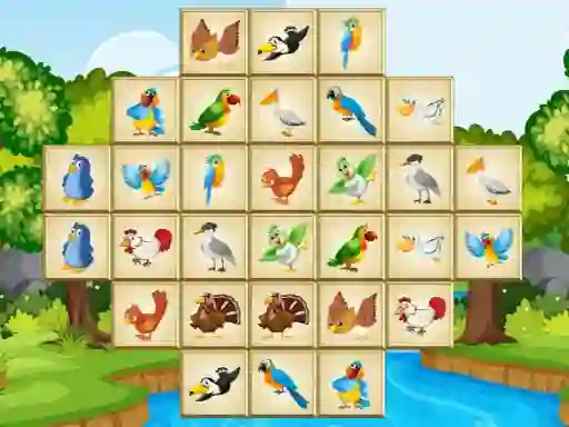 遊戲Birds Mahjong Deluxe在線