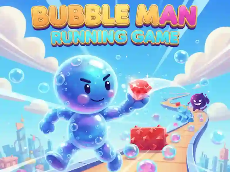 遊戲Bubble Man Running Game在線