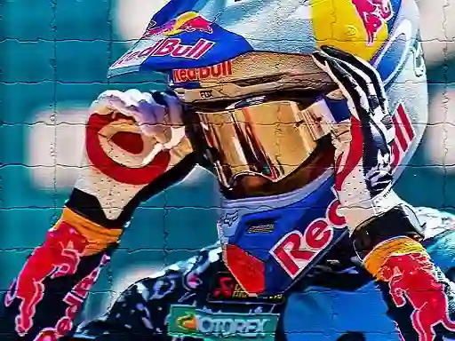 遊戲Motocross Puzzle Challenge在線