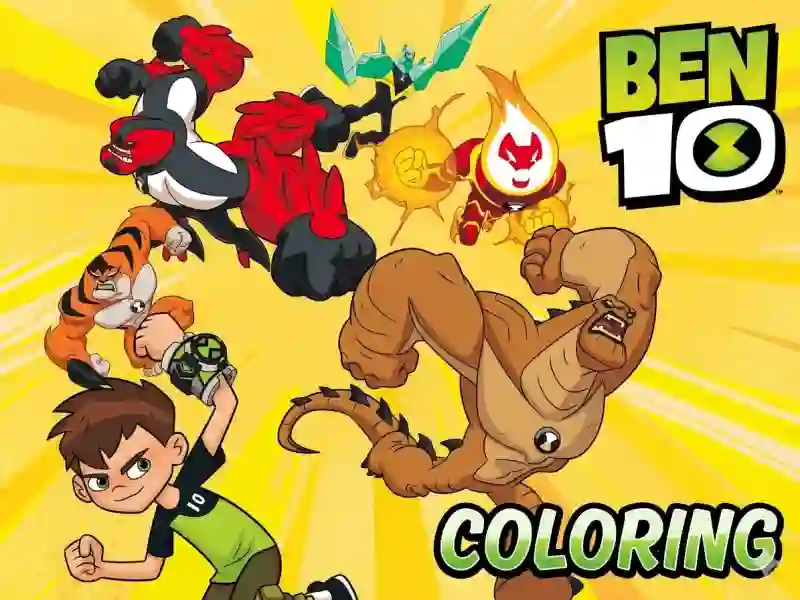 遊戲Ben 10 Coloring在線