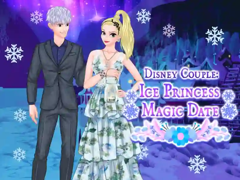 遊戲Ice Couple Princess Magic Date在線