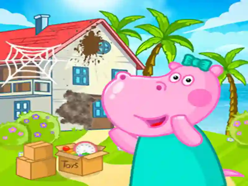 遊戲Kids Home Cleanup在線