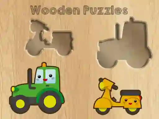遊戲Wooden Shapes在線