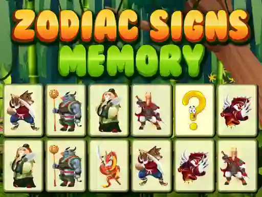 遊戲Zodiac Signs Memory在線