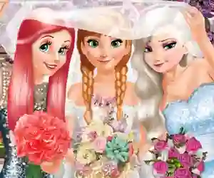 遊戲Bride and Bridesmaides Dress up在線
