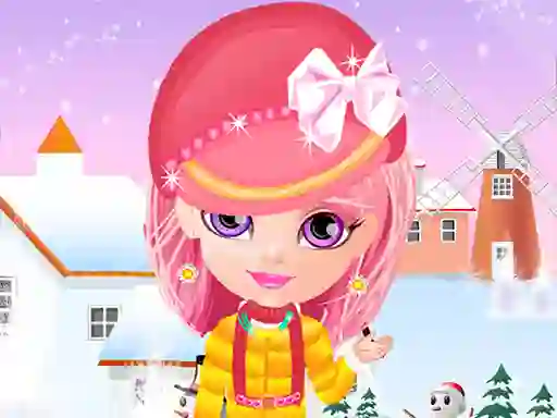 遊戲Baby Halen Winter Dress Up在線