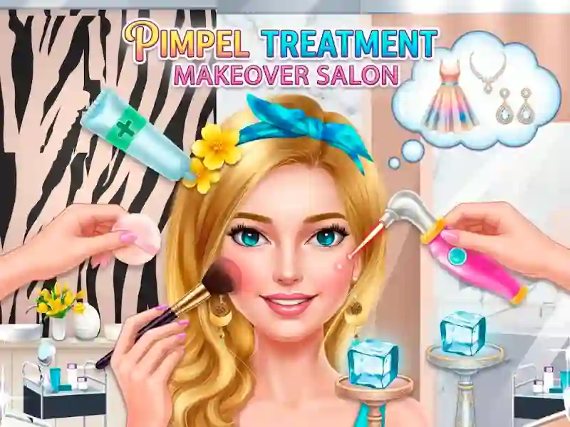 遊戲Pimple Treatment Makeover Salon在線