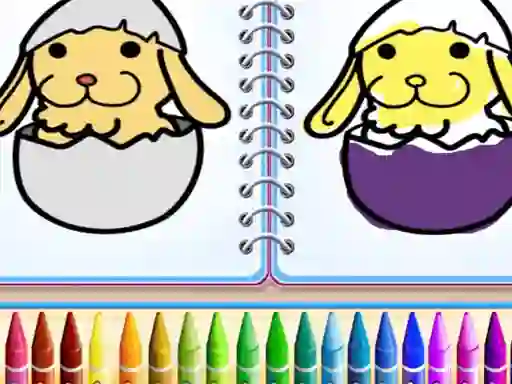 遊戲Coloring Bunny Book在線