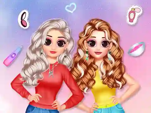 遊戲Besties Makeover Salon在線