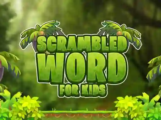 遊戲Scrambled Word For Kids在線