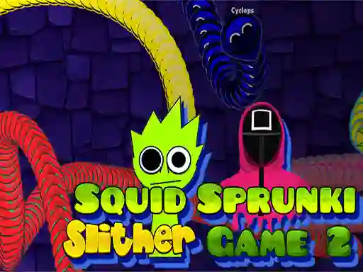 遊戲Squid Sprunki Slither Game 2在線