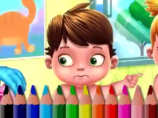 遊戲Back To School: Baby Coloring Book在線