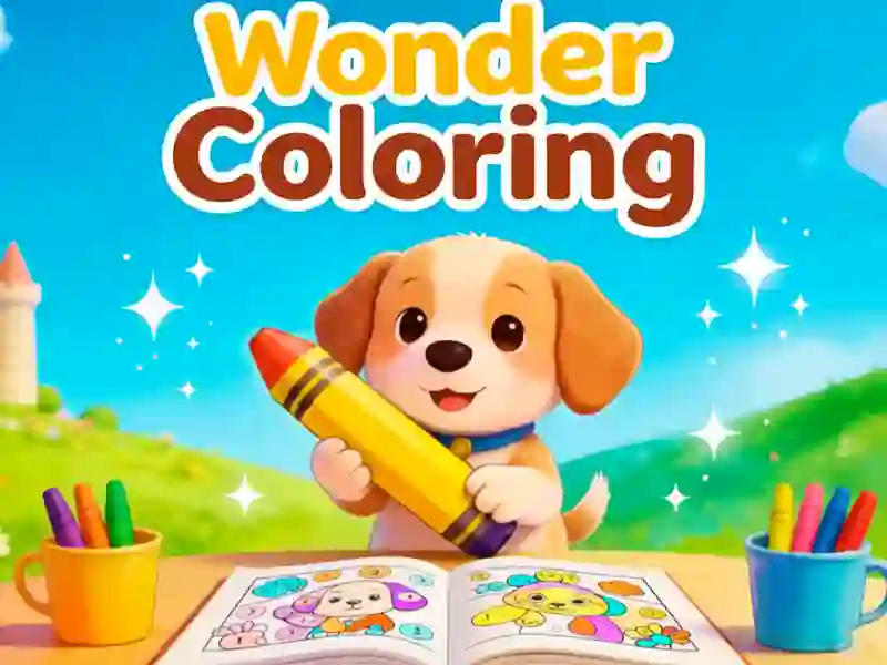 遊戲Wonder Coloring在線