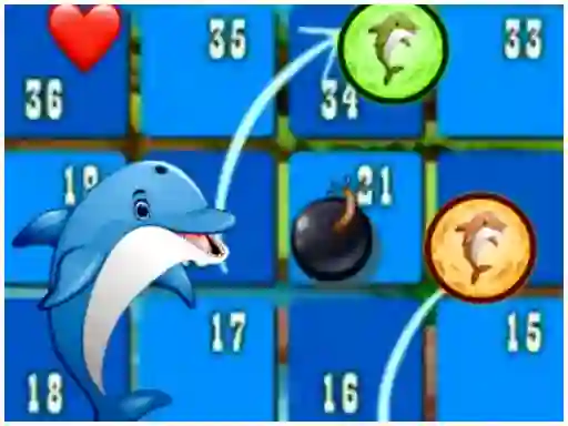 遊戲Dolphin Dice Race在線