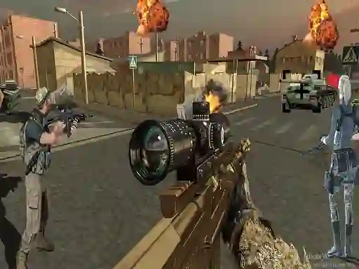 遊戲US Army Commando: Elite Commando War在線
