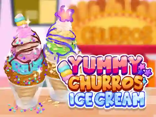 遊戲Yummy Churros Ice Cream在線