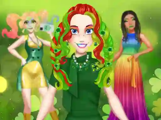 遊戲St Patrick's Day Princess Challenge在線