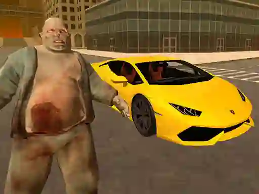 遊戲Supercars Zombie Driving在線