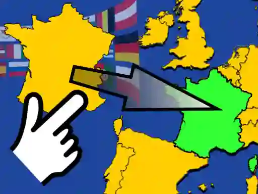 遊戲Scatty Maps Europe在線