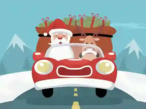 遊戲Santa Giving Presents Jigsaw在線