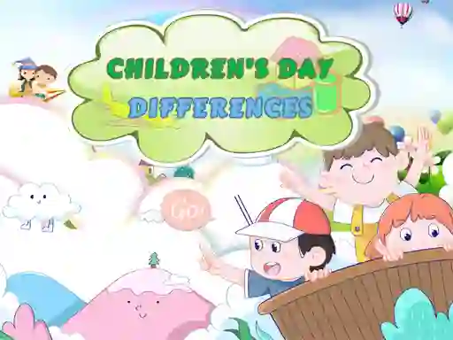 遊戲Childrens Day Differences在線