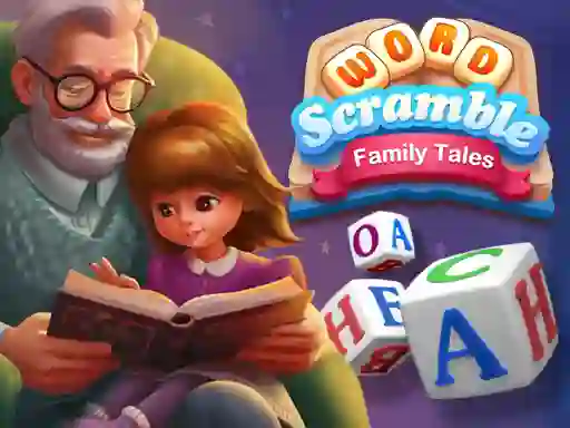 遊戲Word Scramble Family Tales在線