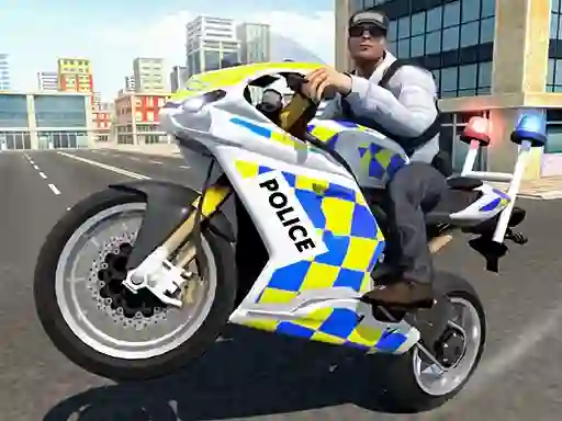 遊戲Police Chase Motorbike Driver在線