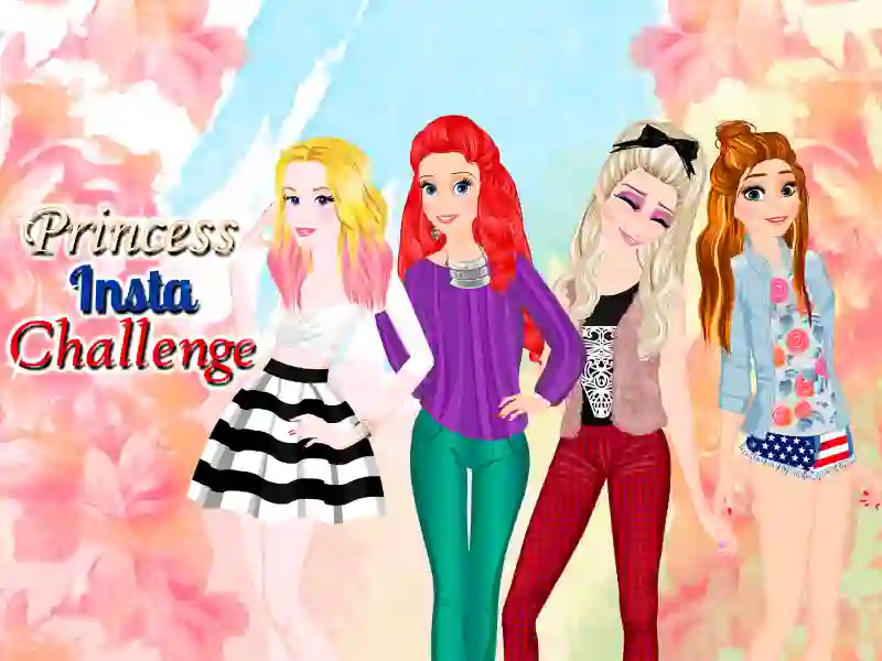 遊戲Princesses: Instagram Challenge在線