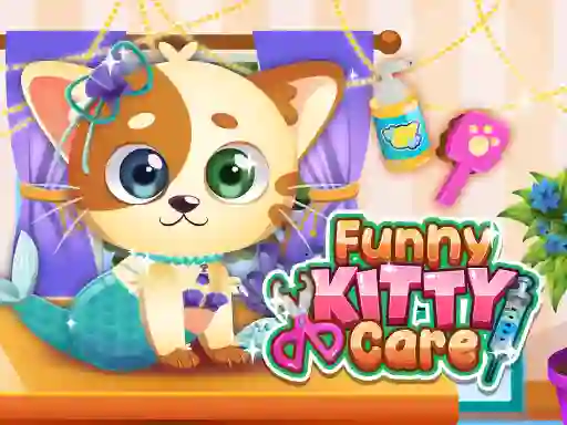 遊戲Funny Kitty Care在線