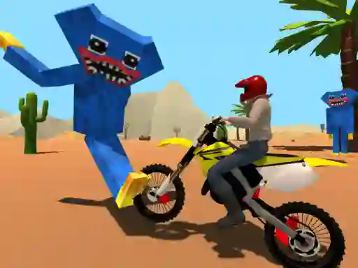 遊戲Motoracer vs Huggy在線