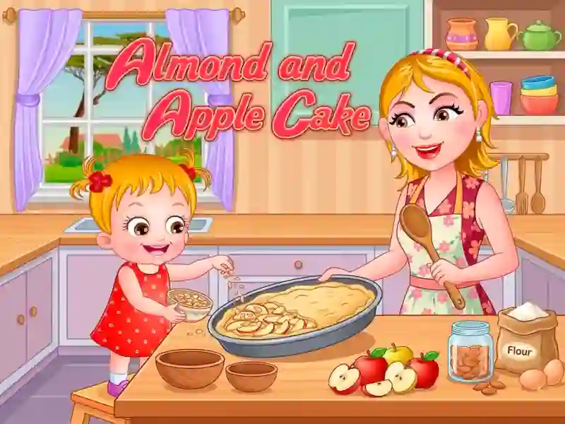 遊戲Almond and Apple Cake在線