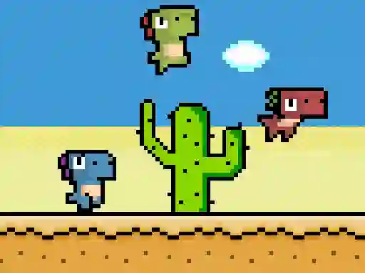 遊戲Pixel Dino Run在線