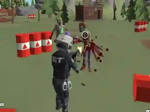 遊戲Polygon Royale Shooter在線