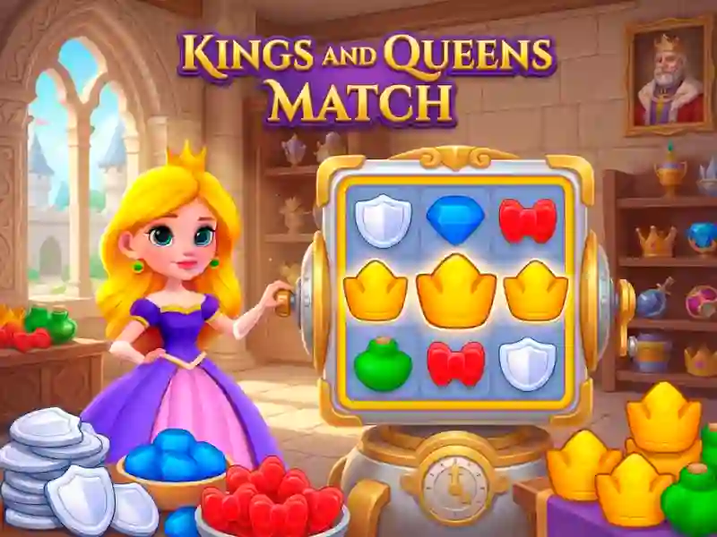 遊戲Kings and Queens Match在線