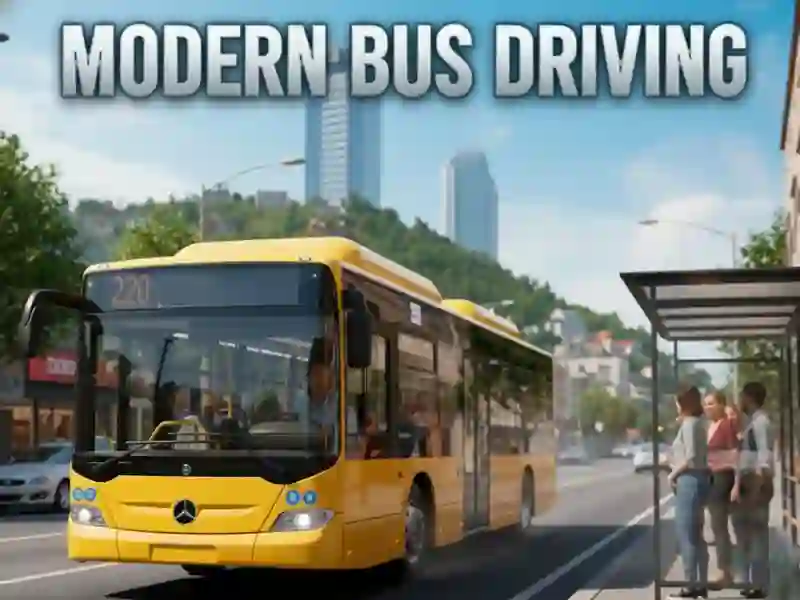 遊戲Modern Bus Driving在線