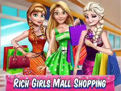 遊戲Rich Girls Mall Shopping在線