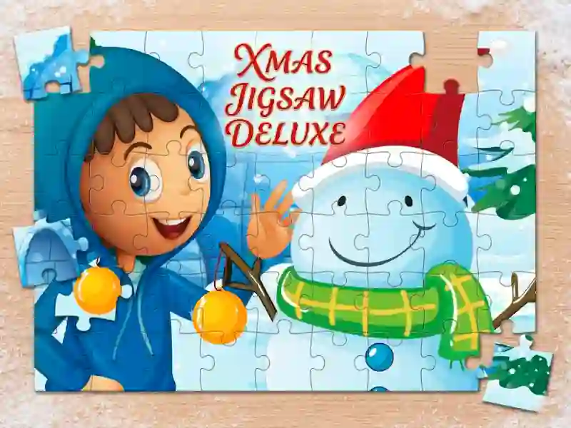 遊戲Xmas jigsaw deluxe在線