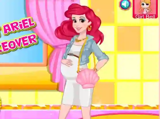 遊戲Pregnant Ariel Real Makeover在線