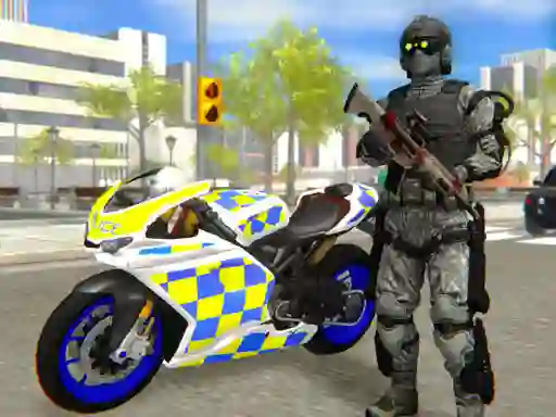 遊戲Police Bike City Simulator在線