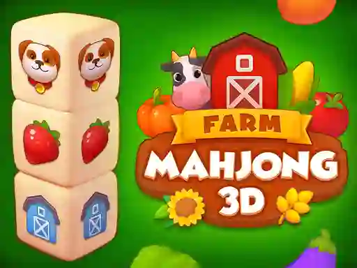 遊戲Farm Mahjong 3D在線