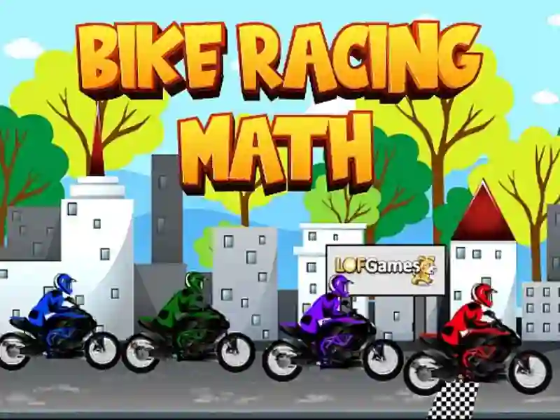 遊戲Bike Racing Math在線
