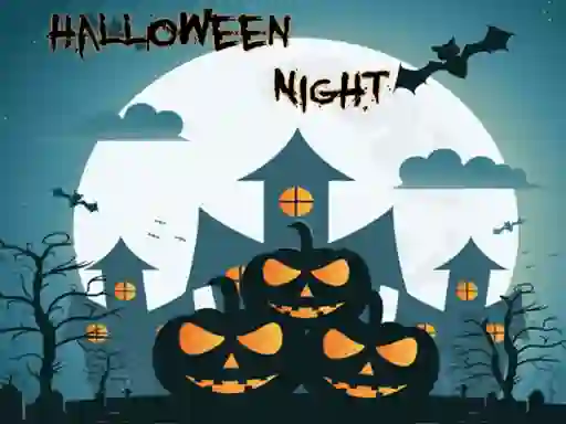 遊戲Halloween Night Jigsaw在線